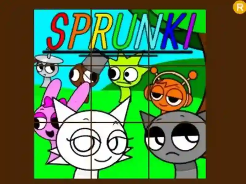 Spiel Sprunki Schiebepuzzle Online