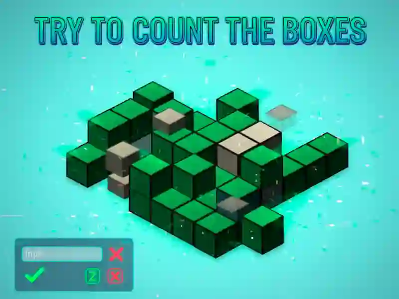 Spiel Versuchen Sie, die Kisten zu zählen Online