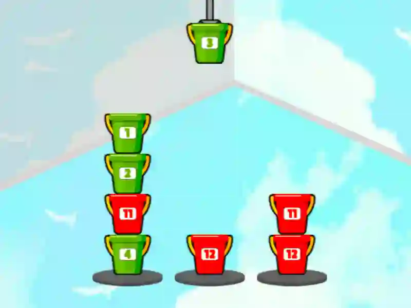 Spiel Sortieren Sie Eimer Online