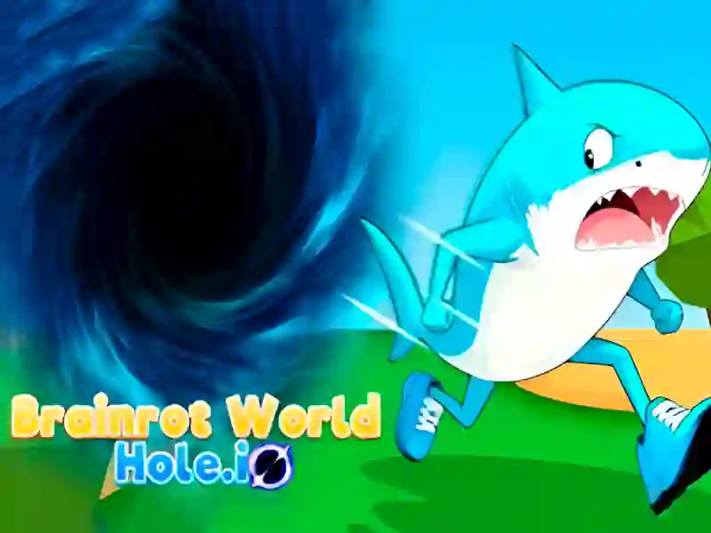 Spiel Brainrot World Hole. io Online