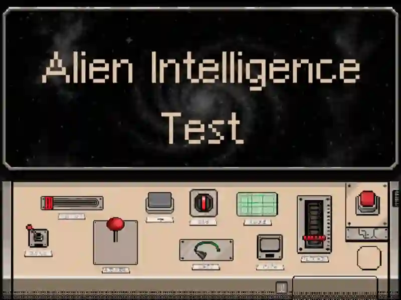 Spiel Alien Intelligence Test Online Spiel Alien Intelligence Test Online