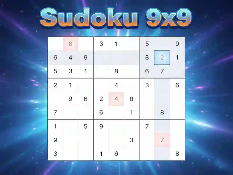 Spiel Sudoku 9x9 Online