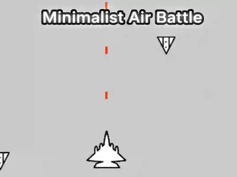 Spiel Minimalistische Luftschlacht Online
