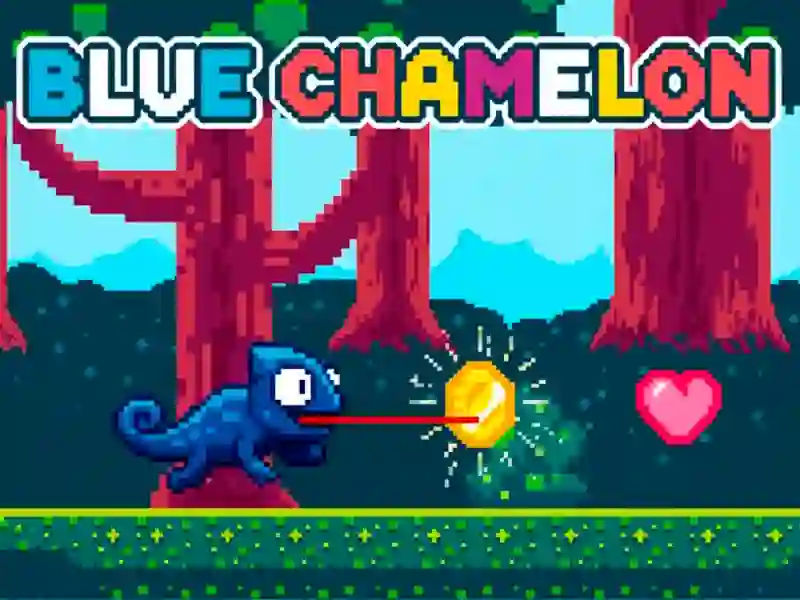 Spiel Blaues Chamäleon Online