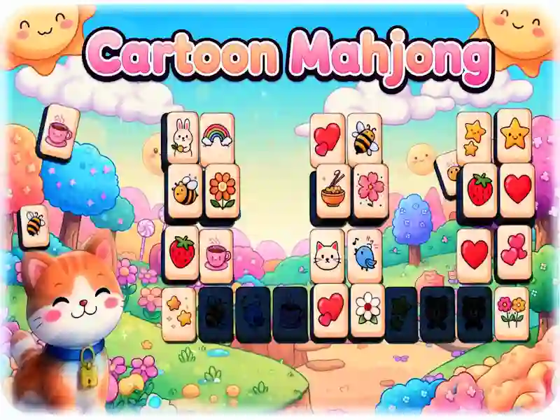 Spiel Cartoon-Mahjong Online