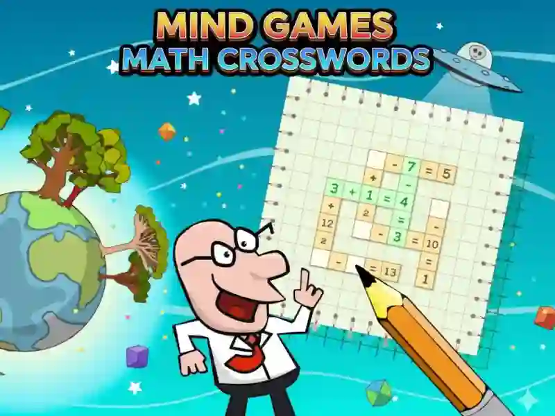 Spiel Denkspiele Mathe-Kreuzworträtsel Online
