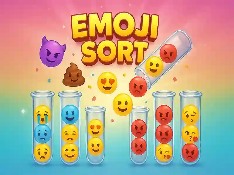 Spiel Emoji-Sortierung Online