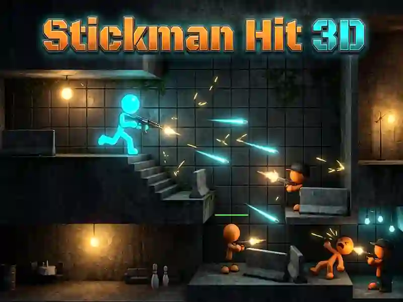 Spiel Stickman Hit 3D Online