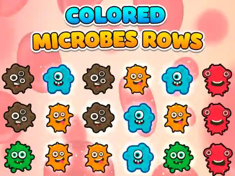 Spiel Colored Microbes Rows Online