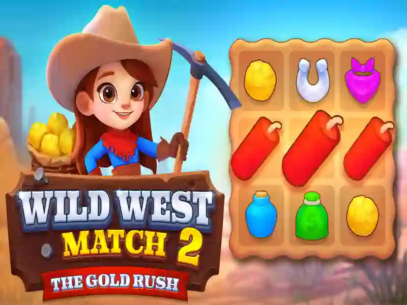 Spiel Wild West Match 2: Der Goldrausch Online