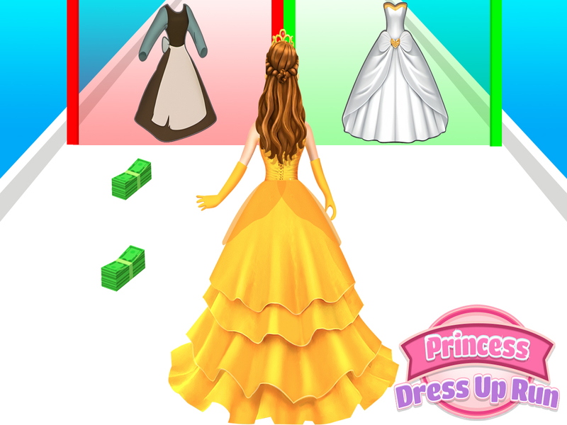 Spiel Prinzessin Dress Up Run Online