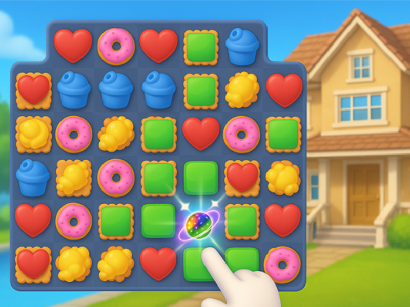 Spiel Home Design Match 3 Online