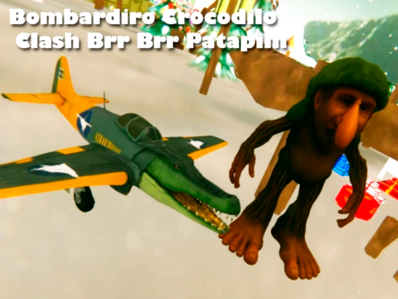 Spiel Bombardiro Crocodilo Clash Brr Patapim Online