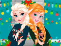 Spiel Schwestern Hässlicher Weihnachtspullover Online