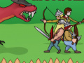 Spiel Vikings gegen Monster Online