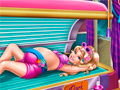 Spiel Schwangere Prinzessin Bräunungs-Solarium Online
