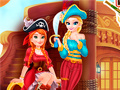 Spiel Piratenmädchen Garderobe Schatz Online