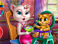 Spiel Angela: Kleinkind füttern Online