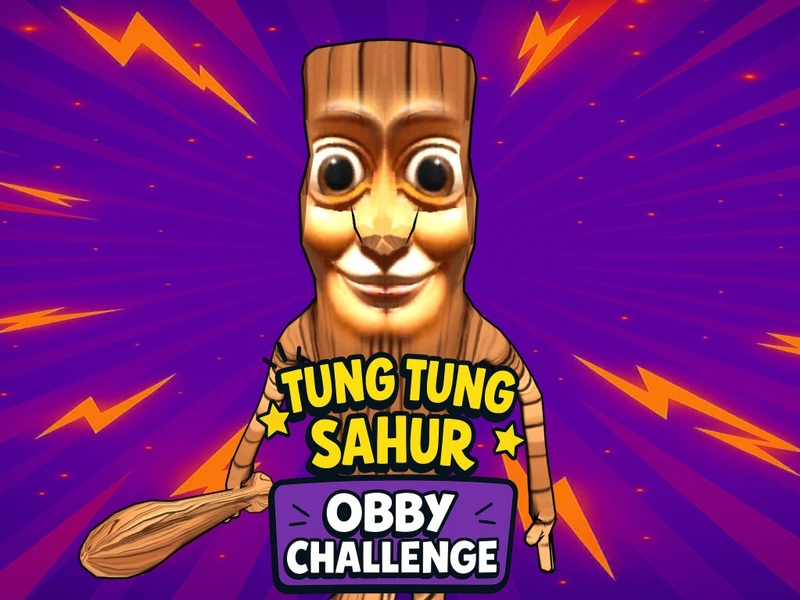 Spiel Tung Tung Sahur: Obby Challenge Online