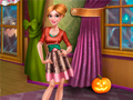 Spiel Dove Halloween: Puppe anziehen Online