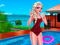 Spiel Pooltag der Eiskönigin Online