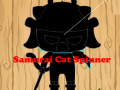 Spiel Samurai-Katze Spinner Online