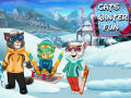 Spiel Katzen Winterspaß Online