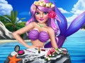 Spiel Makeup-Stil der Prinzessin Meerjungfrau Online