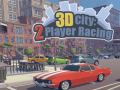 Spiel 3D Stadt: 2-Spieler-Rennen Online