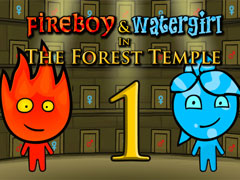 Spiel Fireboy und Watergirl 1: Der Waldtempel Online