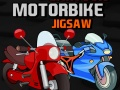 Spiel Cartoon Motorrad Puzzle Online