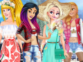 Spiel Prinzessinnen heißen die Sommerparty willkommen Online