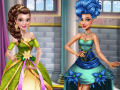 Spiel Puppenprinzessin gegen Bösewicht: Ankleiden Online