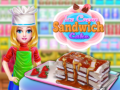 Spiel Eis-Sandwich-Kuchen Online