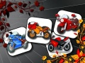 Spiel Erinnerung an Cartoon-Motorräder Online