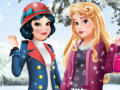 Spiel Aurora und Schneewittchen Wintermode Online
