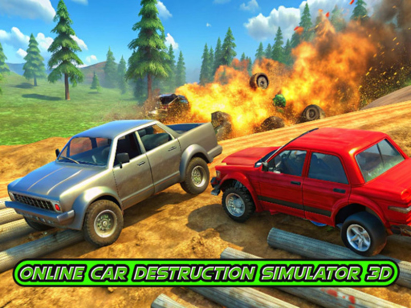 Spiel Online-Autozerstörungssimulator 3D Online