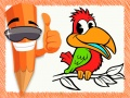 Spiel Vögel Ausmalen Online