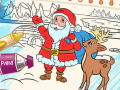 Spiel Bemale mich Weihnachten Online