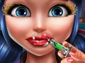 Spiel Punktiertes Mädchen: Lippeninjektionen Online