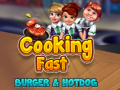 Spiel Schnelles Kochen: Burger & Hotdog Online