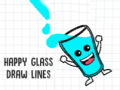 Spiel Glückliches Glas: Linien Zeichnen Online