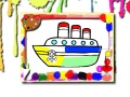Spiel Boote Malbuch Online
