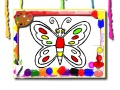 Spiel Schmetterlings Malbuch Online