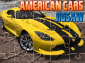 Spiel Amerikanische Autos Puzzle Online