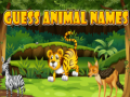 Spiel Errate die Tiernamen Online