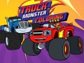 Spiel Lkw-Monster Ausmalen Online
