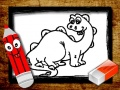 Spiel Zurück zur Schule: Dinosaurier Malbuch Online