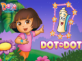 Spiel Dora die Entdeckerin: Punkte verbinden Online