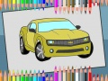 Spiel Malbuch amerikanische Autos Online